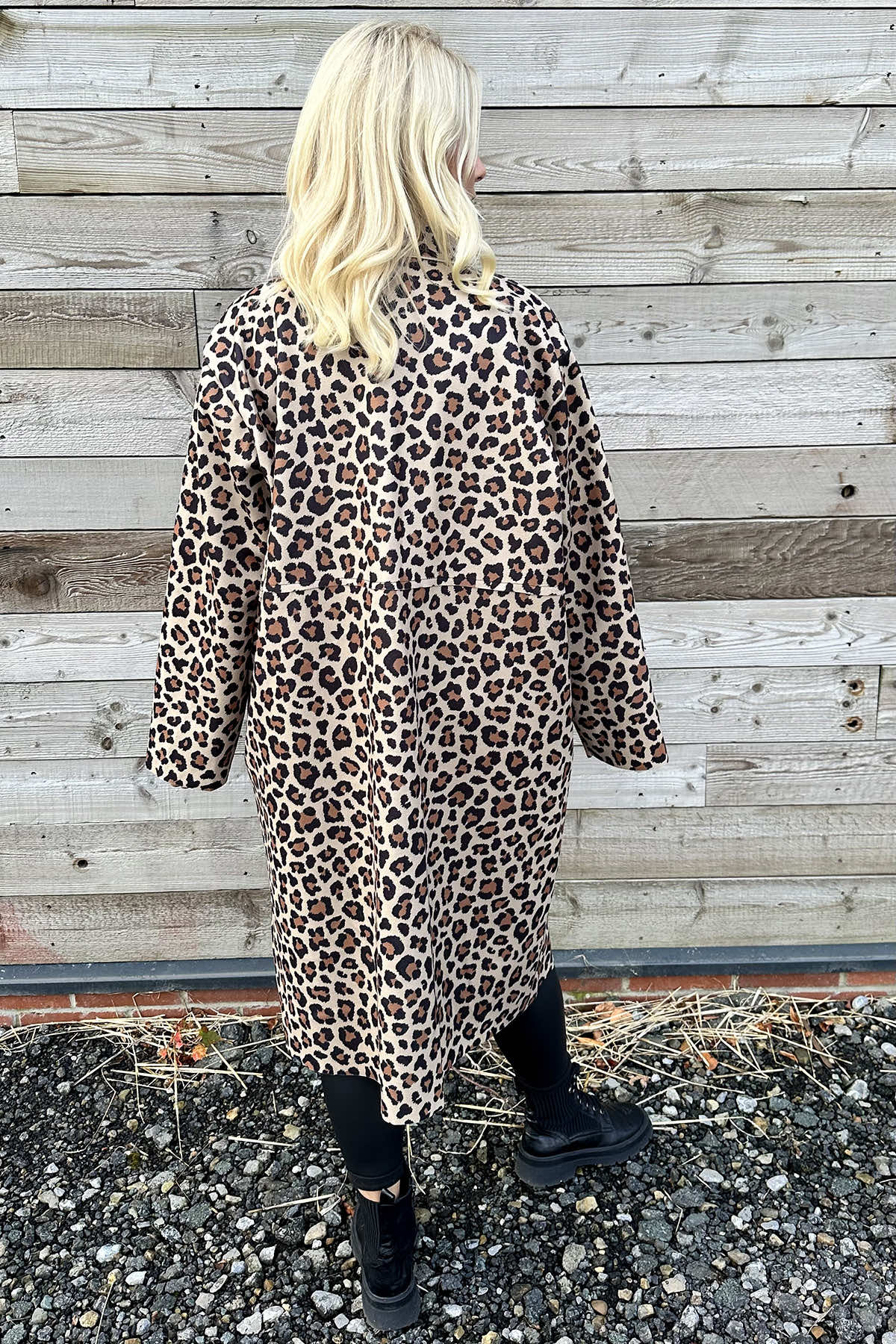 Caylee Cheetah Print Jacket Light Mocha