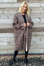 Caylee Leopard Print Jacket Nutmeg Nutmeg - Caylee Leopard Print Jacket Nutmeg