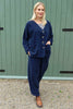 Kristen Needlecord Jacket Navy