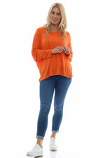 Basic Sweat Orange Orange - Basic Sweat Orange