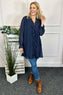 Dorota Shirt Tunic Navy