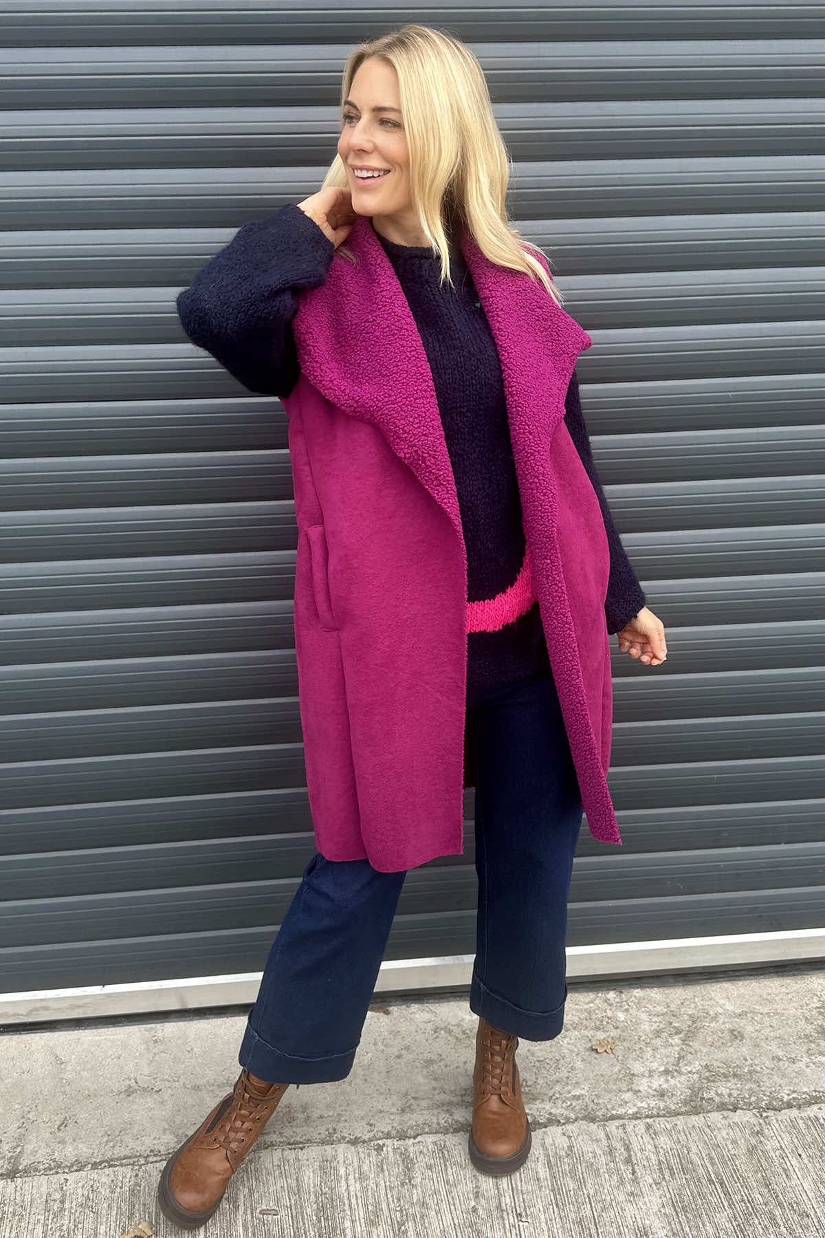 Sorcha Gilet Berry