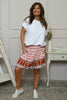 Sohan Print Shorts Orange
