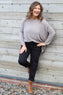 Colby Straight Leg Trousers Black