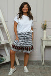 Sohan Print Shorts Black