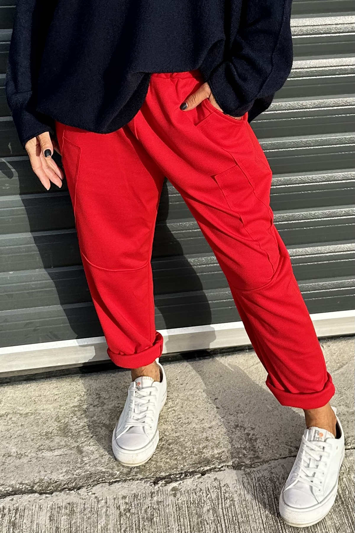 Jette Trousers Cherry