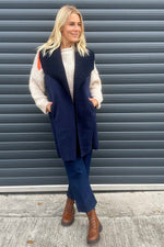 Sorcha Gilet Navy Navy - Sorcha Gilet Navy