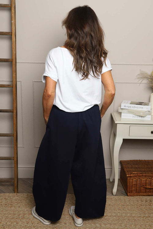 Coretta Trousers Navy - Image 4