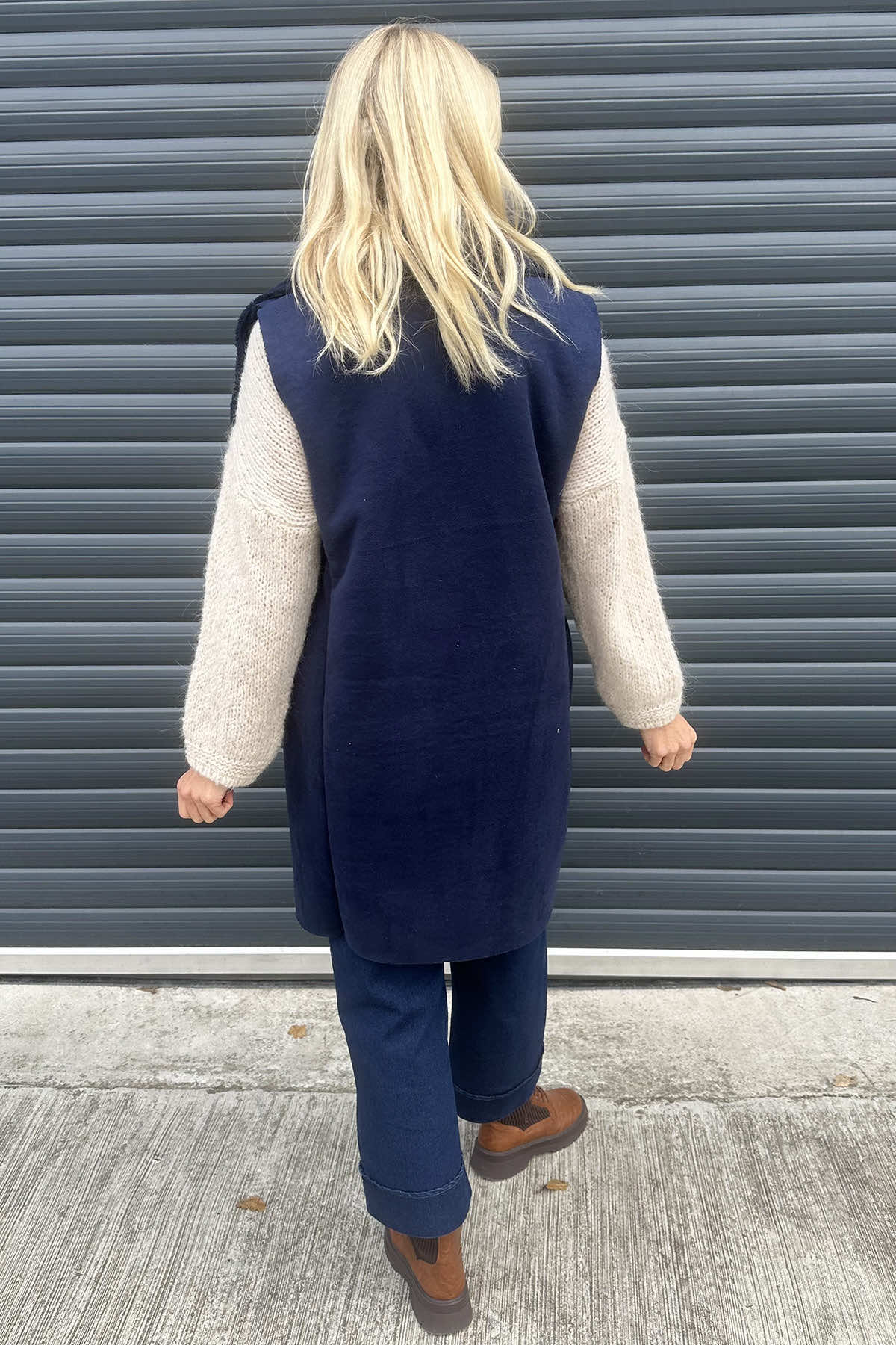 Sorcha Gilet Navy