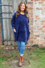 Ethel Cord Tunic Navy Navy - Ethel Cord Tunic Navy