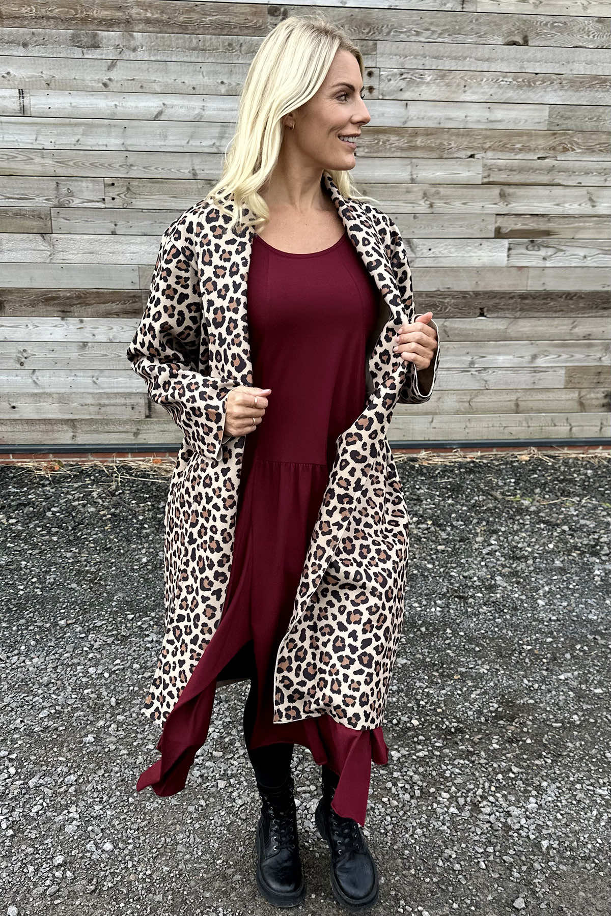 Caylee Cheetah Print Jacket Light Mocha