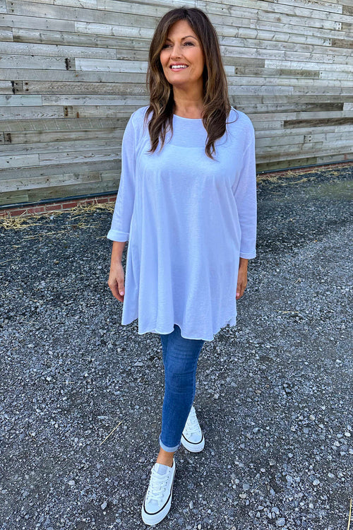 Portofino Cotton Tunic White