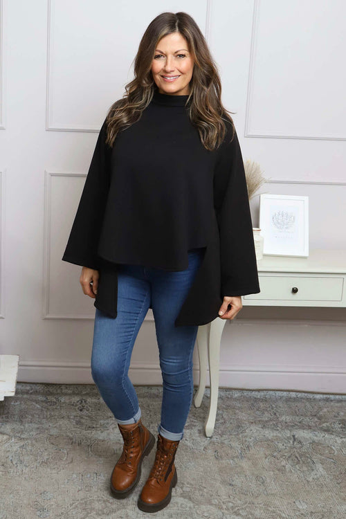 Courtney Cotton Top Black - Image 1