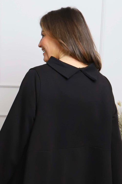 Courtney Cotton Top Black - Image 3