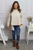 Courtney Cotton Top Stone