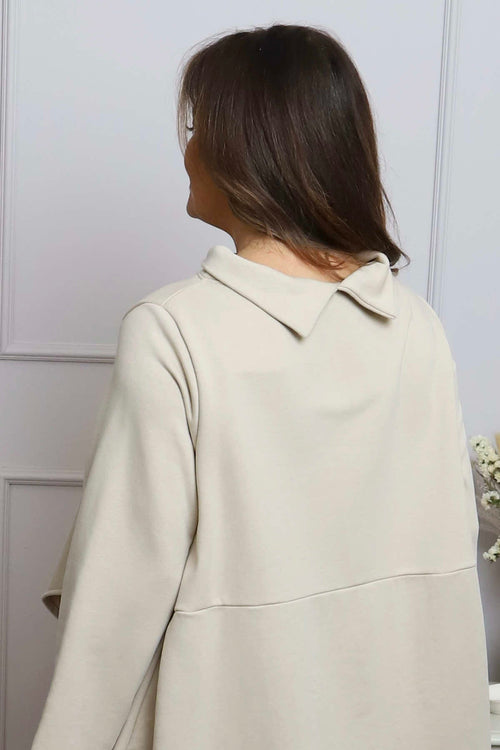 Courtney Cotton Top Stone - Image 3