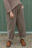 Poppy Needlecord Trousers Mocha