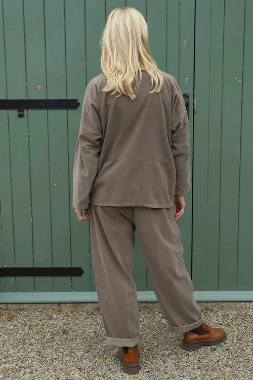 Kristen Needlecord Jacket Mocha - Image 4