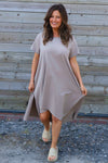 Samia Cotton Tunic Mocha