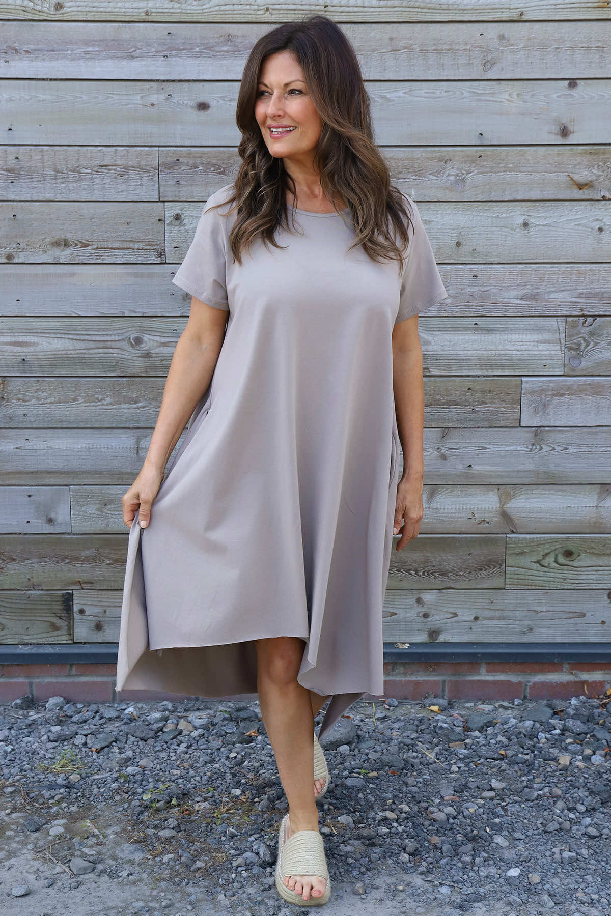 Samia Cotton Tunic Mocha