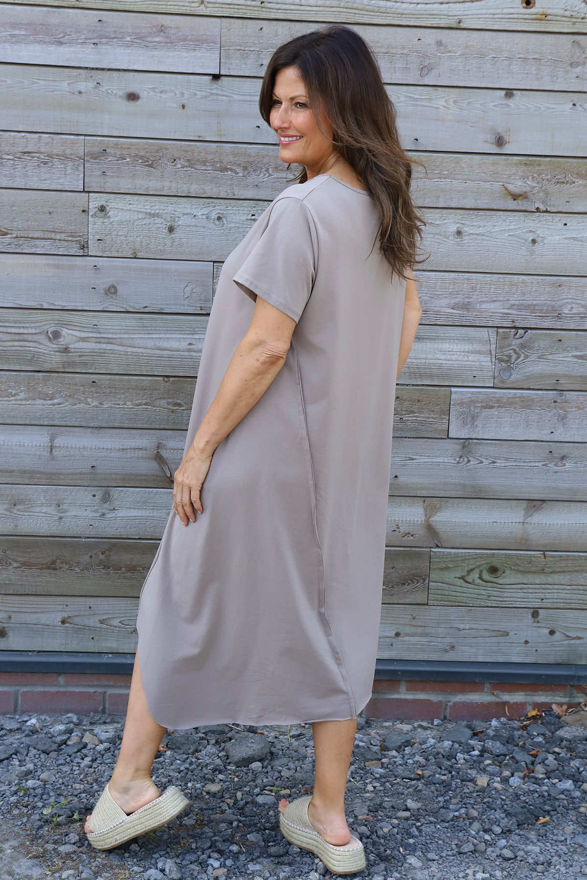Samia Cotton Tunic Mocha