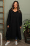 Eliza Cotton Dress Black