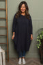 Joanna Cotton Dress Navy