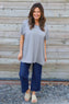 Steffani Cotton Top Mocha