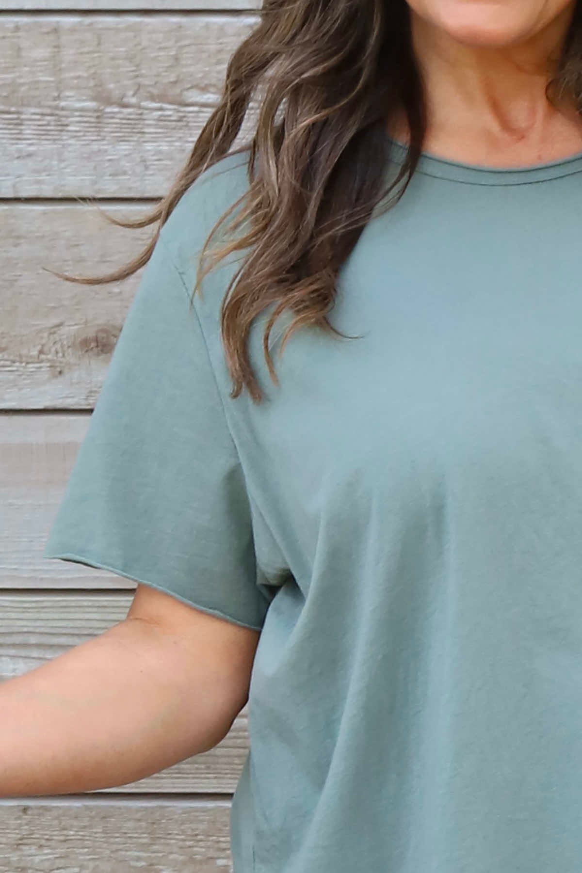 Steffani Cotton Top Khaki