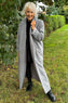 Lexie Boucle Coat Grey