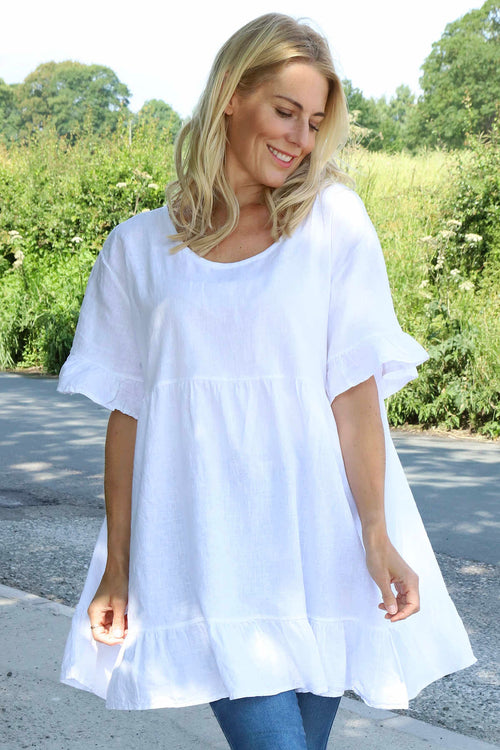 Made In Italy Pamber Linen Tunic