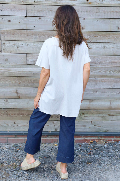 Steffani Cotton Top White - Image 4