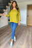 Sports Sweat Top Mustard