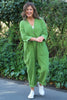 Paulton Needlecord Boilersuit Green