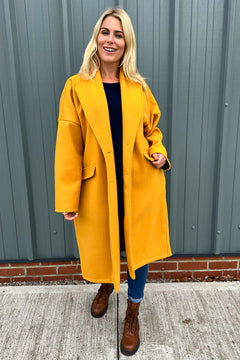 Helen Coat Yellow