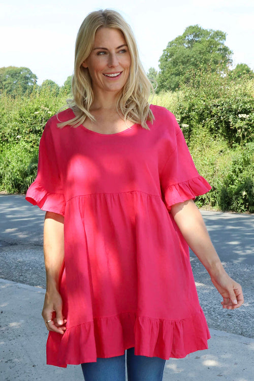 Made In Italy Pamber Linen Tunic