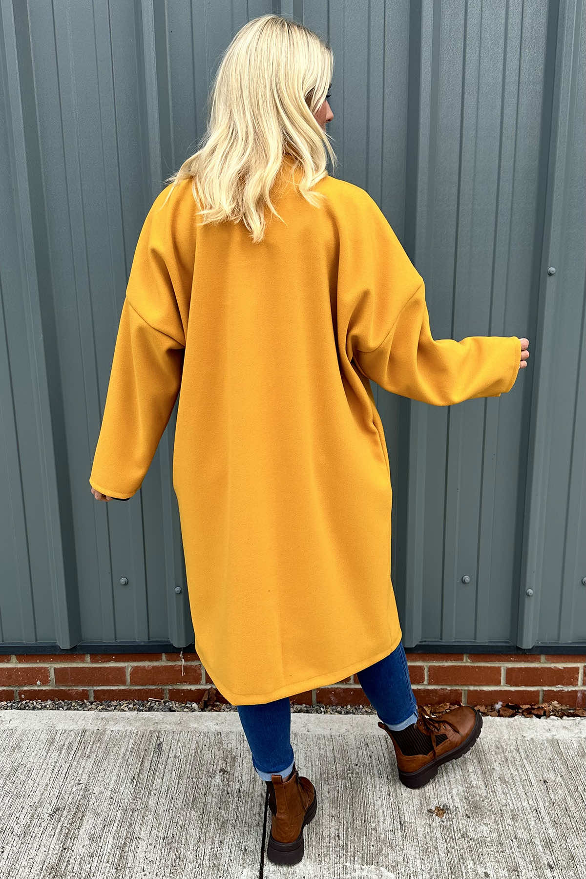 Helen Coat Yellow