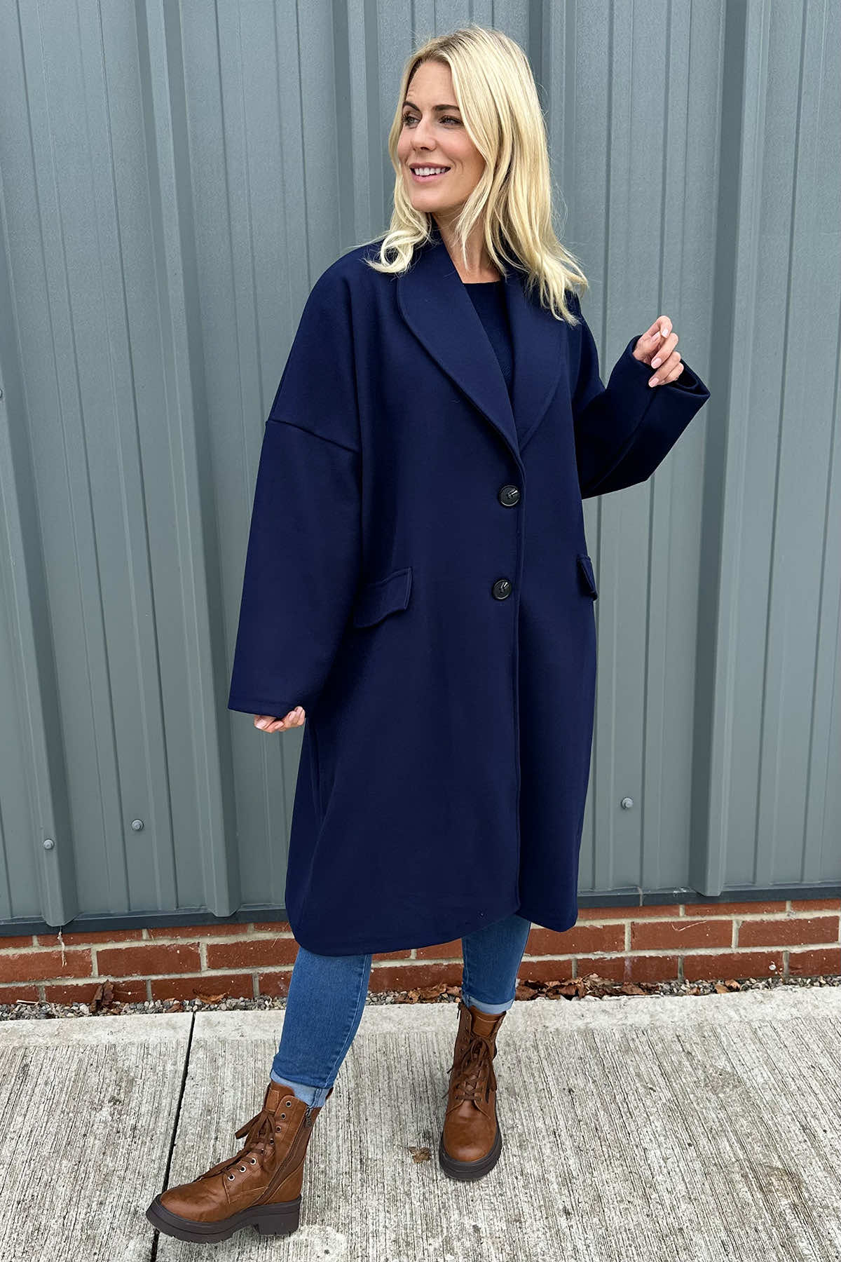 Helen Coat Navy