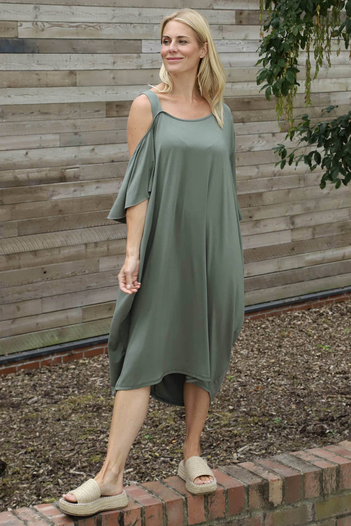 Dionne Dress Khaki