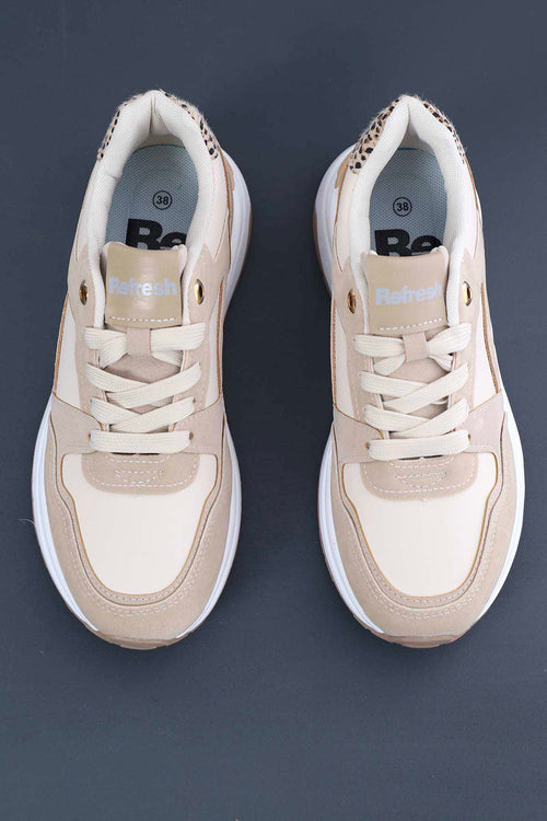 Amity Trainers Taupe - Image 3