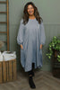 Netta Cotton Dress Light Blue