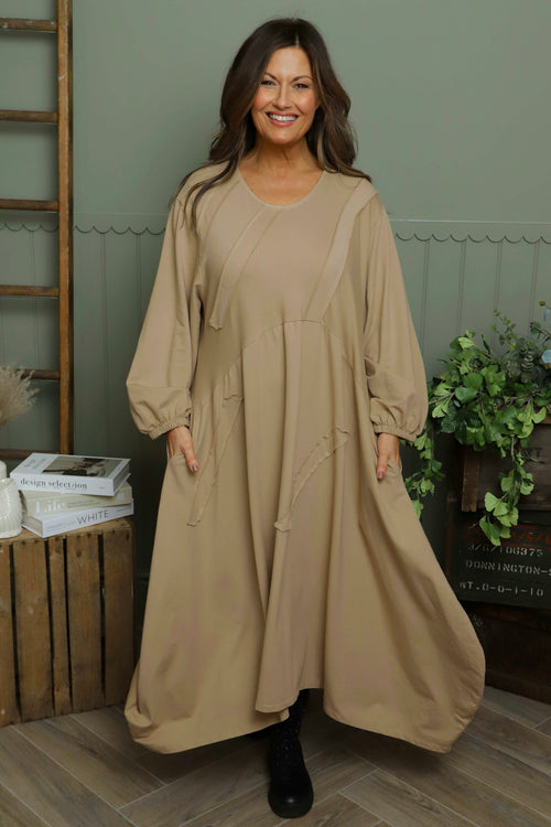 Netta Cotton Dress Stone - Image 2