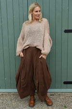 Babette Needlecord Trousers Nutmeg Nutmeg - Babette Needlecord Trousers Nutmeg