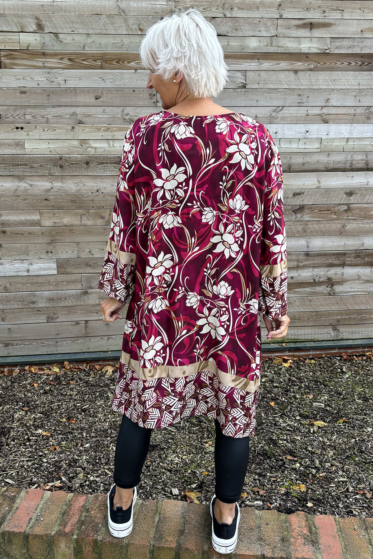 Maisy Floral Tunic Berry