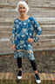 Maisy Floral Tunic Blue