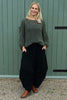 Babette Needlecord Trousers Black