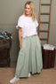Myrna Cotton Skirt Sage Green
