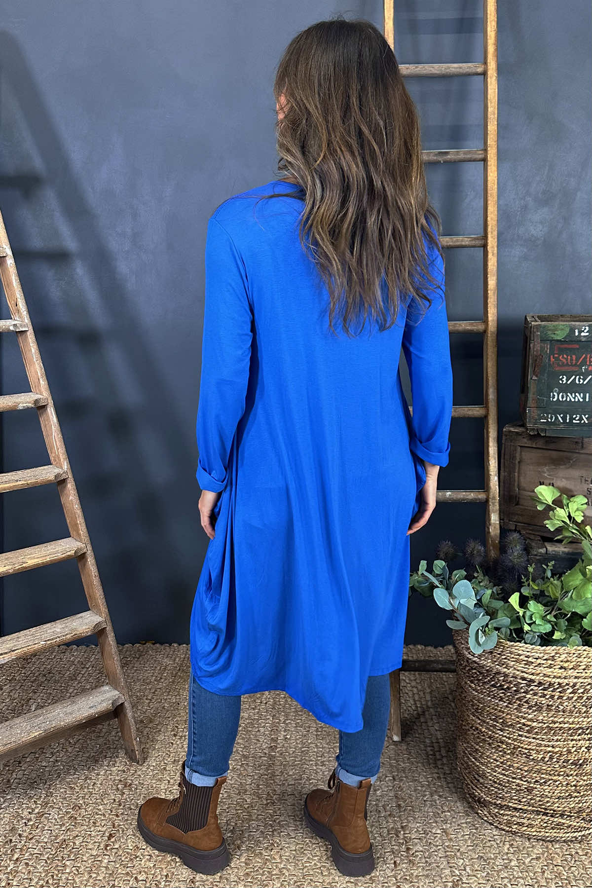 Beryl Pocket Tunic Cobalt