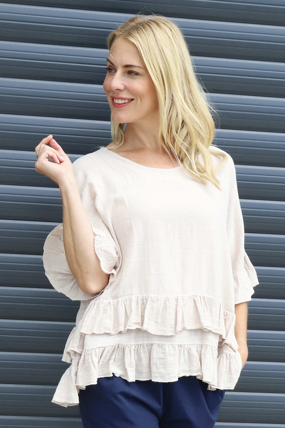 Allena Frill Top Stone