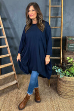 Beryl Pocket Tunic Navy Navy - Beryl Pocket Tunic Navy